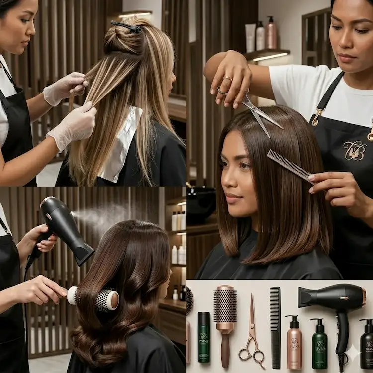 Perawatan Rambut & Spa Premium — Twin's Beauty & Studio Bali